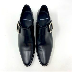 PIERRE HARDY Joni Leather Buckle Loafers